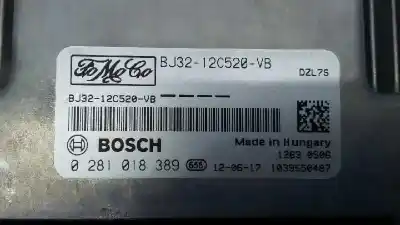 Second-hand car spare part ecu engine control for land rover evoque prestige oem iam references bj3212c520vb e3-b3-14-2 0281018389