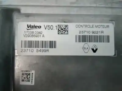 Автозапчастина б/у ебу контролер двигуна для renault clio iv limited посилання на oem iam 237109221r e2-a1-44-2 237105499r