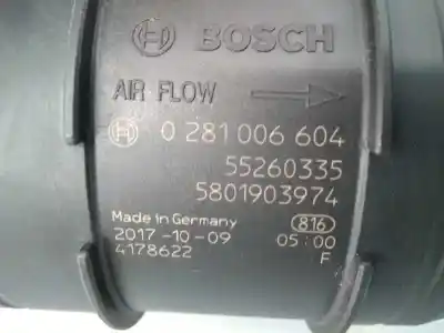 Piesă de schimb auto la mâna a doua debitmetru pentru fiat ducato furgón 35 (290) 150 (rs: 3450 mm) (l2h1) referințe oem iam 0281006604 e3-a4-32-2 55260335