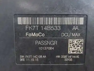 Pezzo di ricambio per auto di seconda mano modulo elettronico per ford s-max titanium riferimenti oem iam fk7t14b533 e3-b3-24-1 10137064