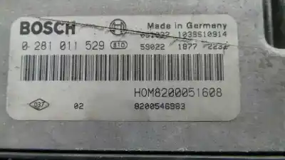 Second-hand car spare part ecu engine control for nissan primastar (x83) caja cerrada batalla corta 2.7t oem iam references 0281011529 e3-b4-27-3 8200051607