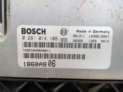 Автозапчастина б/у ебу контролер двигуна для mitsubishi outlander (cw0) 2.0 di-d intense посилання на oem iam 1860a906 e2-b4-34-1 0281014108