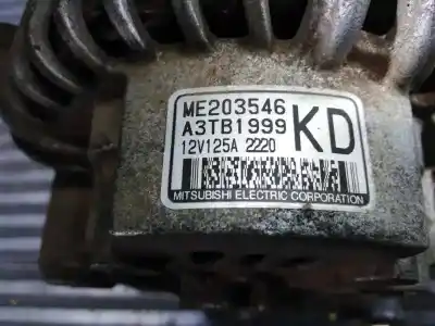 Pezzo di ricambio per auto di seconda mano alternatore per mitsubishi montero (v60/v70) 3.2 di-d avance riferimenti oem iam me203546 p3-a4-25-2 a3tb1999