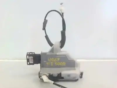 Peça sobressalente para automóvel em segunda mão fechadura da porta traseira esquerda por peugeot 5008 sport pack referências oem iam 732302