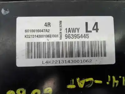 Second-hand car spare part ecu engine control for chevrolet lacetti se oem iam references 96395445 e3-b6-13-1 96395445