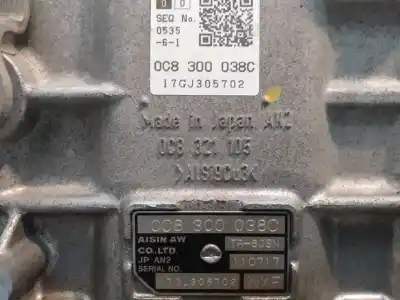 Peça sobressalente para automóvel em segunda mão caixa de velocidades por volkswagen touareg 3.0 v6 tdi 204 cv referências oem iam nxf