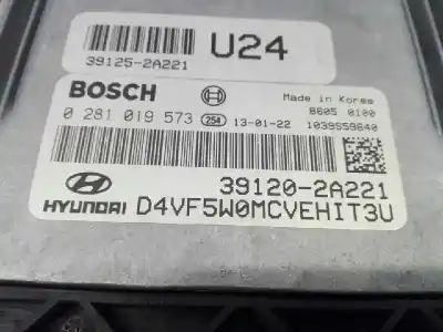 Pièce détachée automobile d'occasion calculateur moteur ecu pour hyundai i40 premium références oem iam 0281019573 e3-a3-44-3 391202a221
