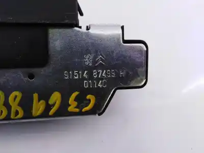 Pezzo di ricambio per auto di seconda mano baule / serratura del cancello per citroen c3 selection riferimenti oem iam 9151487499 e2-a1-34-3 0114c