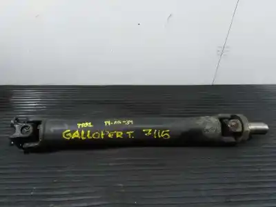 Pièce détachée automobile d'occasion Transmission Centrale pour MITSUBISHI GALLOPER (HYUNDAI) 2.5 Turbodiesel Références OEM IAM  P1-A6-34 