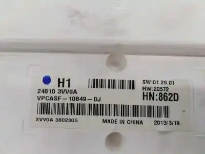 Peça sobressalente para automóvel em segunda mão quadrante por nissan note tekna sport referências oem iam 248103vv0a e3-b4-35-2 vpcasf10849dj