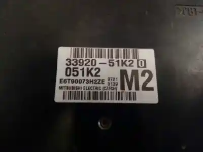 Second-hand car spare part ecu engine control for opel agila b enjoy oem iam references 3392051k20 e2-b6-24-4 3392051k20