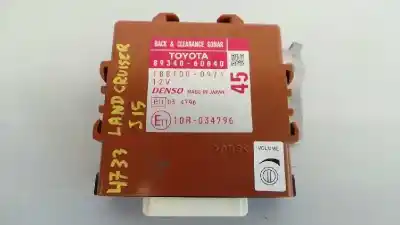 Peça sobressalente para automóvel em segunda mão módulo eletrônico por toyota land cruiser (j15) gx referências oem iam 8934060040