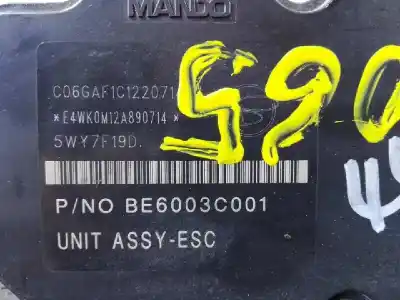Second-hand car spare part abs for ssangyong korando crystal 4x2 oem iam references 4892034000 p3-a8-28-4 bh6013c000