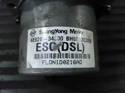 Second-hand car spare part abs for ssangyong korando crystal 4x2 oem iam references 4892034000 p3-a8-28-4 bh6013c000