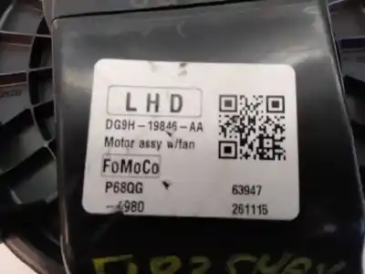 Автозапчастина б/у вентилятор опалення для ford s-max titanium посилання на oem iam dg9h19846aa e3-b3-44-4 