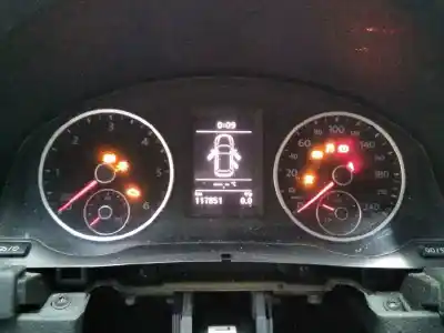 Pièce détachée automobile d'occasion compteur de vitesse tableau de bord pour volkswagen tiguan 2.0 tdi références oem iam 5n0920873g a2c95293600 e2-a1-15-1 
