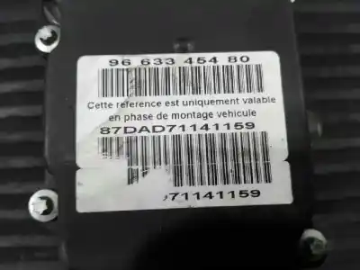 Peça sobressalente para automóvel em segunda mão abs por citroen c4 berlina collection referências oem iam 0265231553  966186780