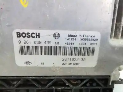Pièce détachée automobile d'occasion calculateur moteur ecu pour dacia dokker ambiance références oem iam 237102213r e2-a1-38-8 0281030439