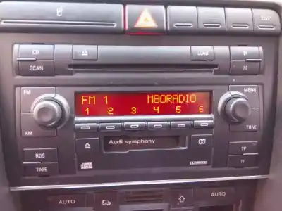 Recambio de automóvil de segunda mano de sistema audio / radio cd para audi a4 avant (8e) 2.0 tdi referencias oem iam 8e0057185a  