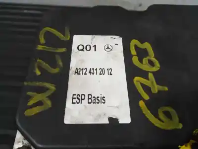 Pièce détachée automobile d'occasion abs (système anti-blocage des roues) pour mercedes clase e (w212) lim. 350 cdi blueefficiency (212.025) références oem iam a2124312012  0265950972