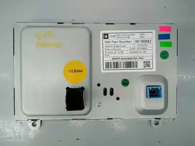 Peça sobressalente para automóvel em segunda mão módulo / sistema de navegação gps por opel mokka edition ecoflex referências oem iam a2c82063100 e3-a5-27-2 0300c0655180