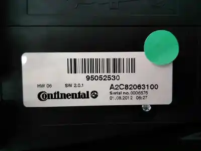 Peça sobressalente para automóvel em segunda mão módulo / sistema de navegação gps por opel mokka edition ecoflex referências oem iam a2c82063100 e3-a5-27-2 0300c0655180