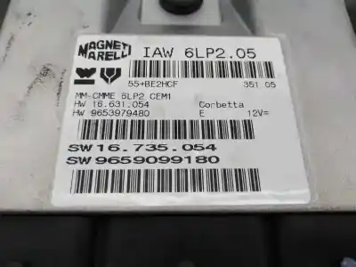 Second-hand car spare part ecu engine control for citroen c4 coupe lx oem iam references 9659099180 e3-b2-49-1 9659099180