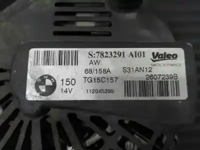 Peça sobressalente para automóvel em segunda mão alternador por bmw mini (r56) one d referências oem iam 7823291 p3-b5-15-3 2607239b