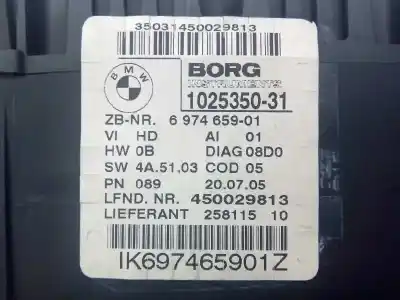 Peça sobressalente para automóvel em segunda mão quadrante por bmw serie 3 berlina (e90) 320d efficientdynamics edition referências oem iam 102535031 e3-a2-33-1 697465901