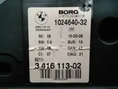 Peça sobressalente para automóvel em segunda mão quadrante por bmw serie x3 (e83) 2.0d [2.0 ltr. - 110 kw 16v diesel cat] referências oem iam 102464032 e3-a2-25-1 341611302