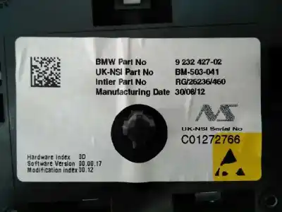 Peça sobressalente para automóvel em segunda mão quadrante por bmw mini (r56) one d referências oem iam 923242702 e3-a2-50-2 62116977077