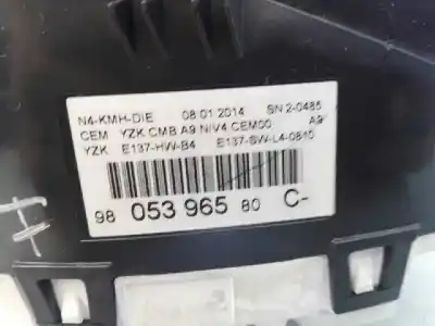 Peça sobressalente para automóvel em segunda mão quadrante por peugeot 2008 (--.2013->) active referências oem iam 9805341480 e3-b2-29-3 0548187