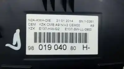 Peça sobressalente para automóvel em segunda mão quadrante por peugeot 208 access referências oem iam 9801904080 e3-b2-43-3 1610826880