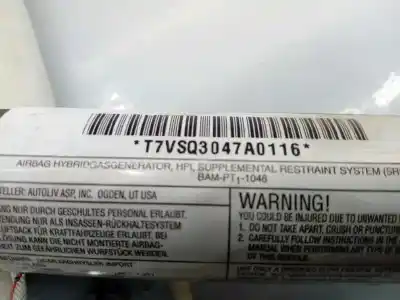 Peça sobressalente para automóvel em segunda mão airbag de cortina dianteiro esquerdo por dodge avenger sxt referências oem iam t7vsq3047a0116 e1-b5-19-2 