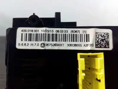Second-hand car spare part climate control for citroen c3 picasso sx oem iam references 96753994xt e3-b2-59-1 