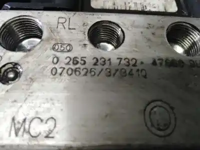 Second-hand car spare part abs for nissan note (e11e) acenta oem iam references 0265231732 p3-a8-9-5 