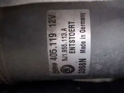Peça sobressalente para automóvel em segunda mão motor do limpa para brisas por skoda roomster (5j7) sport referências oem iam 5j1955113a