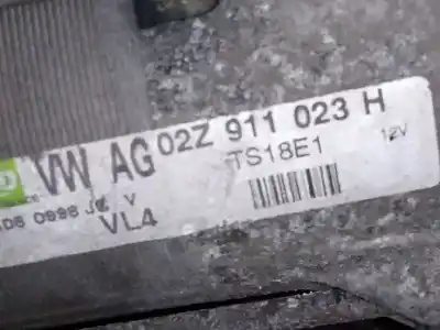 Peça sobressalente para automóvel em segunda mão motor de arranque por skoda roomster (5j7) sport referências oem iam 02z911023h