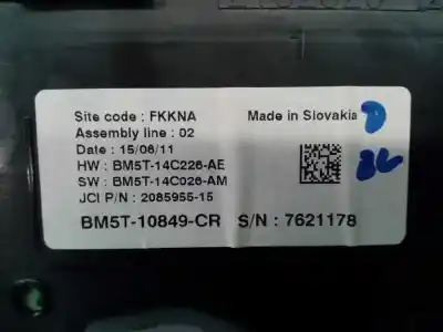 Автозапчастина б/у панель інструментів для ford c-max trend посилання на oem iam bm5t10849cr e3-b3-36-1 bm5t10849cr