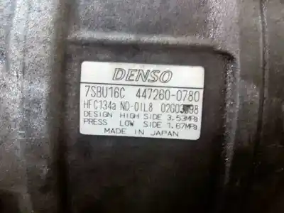 Second-hand car spare part air conditioning compressor for bmw x3 (e83) xdrive 30d oem iam references 4472600780 p3-a1-30-1 7sbu16c