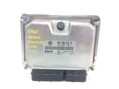 Peça sobressalente para automóvel em segunda mão centralina de motor uce por skoda roomster (5j7) style referências oem iam 045906019cc