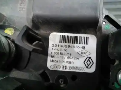 Автозапчастина б/у генератор для dacia dokker ambiance посилання на oem iam 231002949r p3-a4-4-4 
