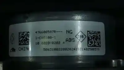 Автозапчастина б/у абс для dacia dokker express ambiance посилання на oem iam 476608587r p3-a8-19-3 