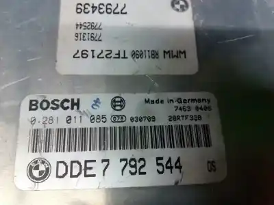 Peça sobressalente para automóvel em segunda mão centralina de motor uce por bmw mini (r50,r53) * referências oem iam 0281011085 e3-a2-50-1 