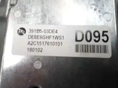 Second-hand car spare part ecu engine control for kia niro concept oem iam references 391b103de4 e3-a3-29-2 a2c1797520101