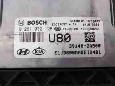 Автозапчастина б/у ебу контролер двигуна для kia cee´d drive посилання на oem iam 391402a800 e3-a3-36-3 0281032126