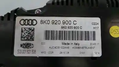 Peça sobressalente para automóvel em segunda mão quadrante por audi a4 berlina (b8) básico referências oem iam 8k09200900c e1-b6-11-1 