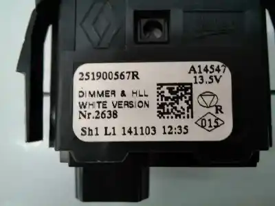 Gebrauchtes Autoersatzteil multifunktionssteuerung zum renault clio iv 1.5 dci diesel fap oem-iam-referenzen 251900567r e2-a1-39-7 