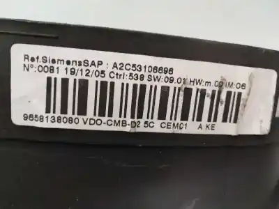 Peça sobressalente para automóvel em segunda mão quadrante por peugeot 407 premium referências oem iam 9658138080 e3-b2-35-3 a2c53010609