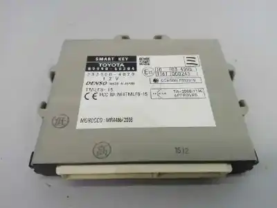 Peça sobressalente para automóvel em segunda mão módulo eletrônico por toyota land cruiser (j15) basis referências oem iam 8999060204